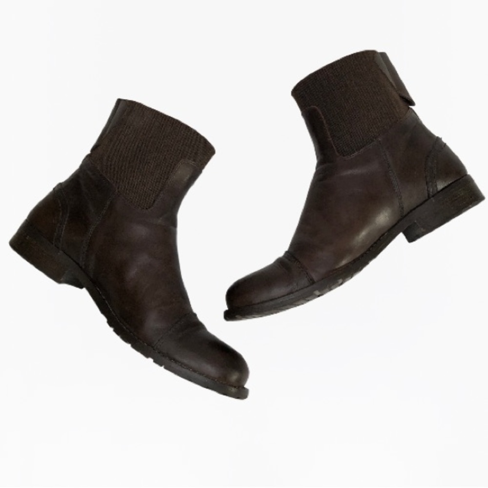 ILSE JACOBSEN Made in Italy Leather Women’s Ankle Boots - 10 - Picture 7 of 16